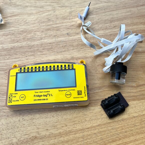 Berlinger Fridge-tag 2L Fridge Thermometer‎ Data Logger Complete exp 9/17/23 - Picture 1 of 5